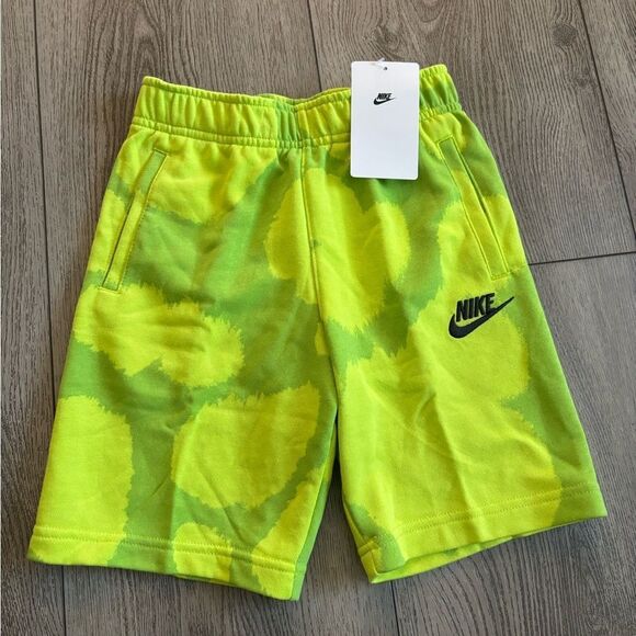 Nike Other - Nike Kids Yellow Tie-Dye Shorts